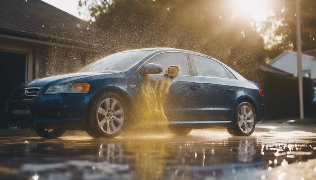 cleaning vehicles with care