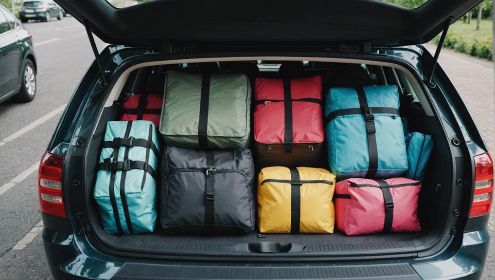 organize with packing cubes