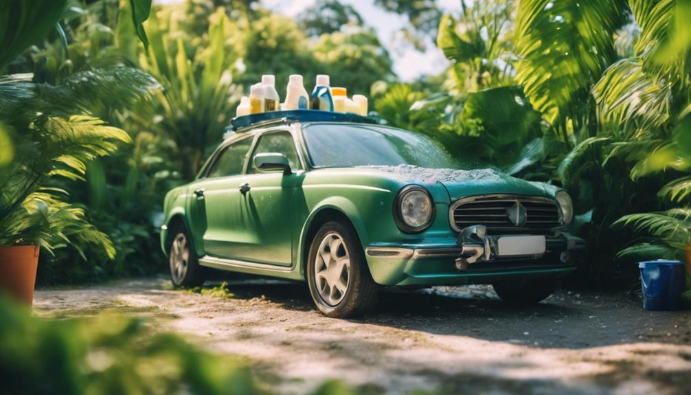 sustainable car cleaning methods