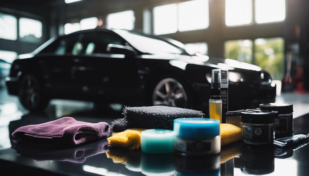 top car cleaning supplies